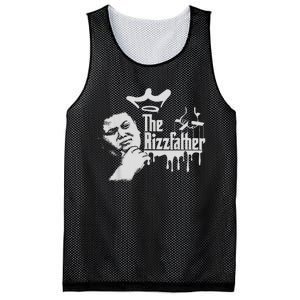 The Rizzler Godfather Funny Meme Mesh Reversible Basketball Jersey Tank