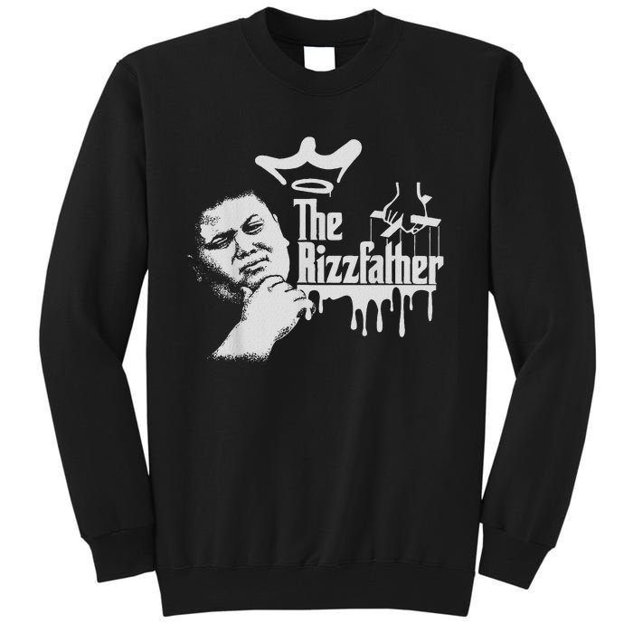 The Rizzler Godfather Funny Meme Tall Sweatshirt