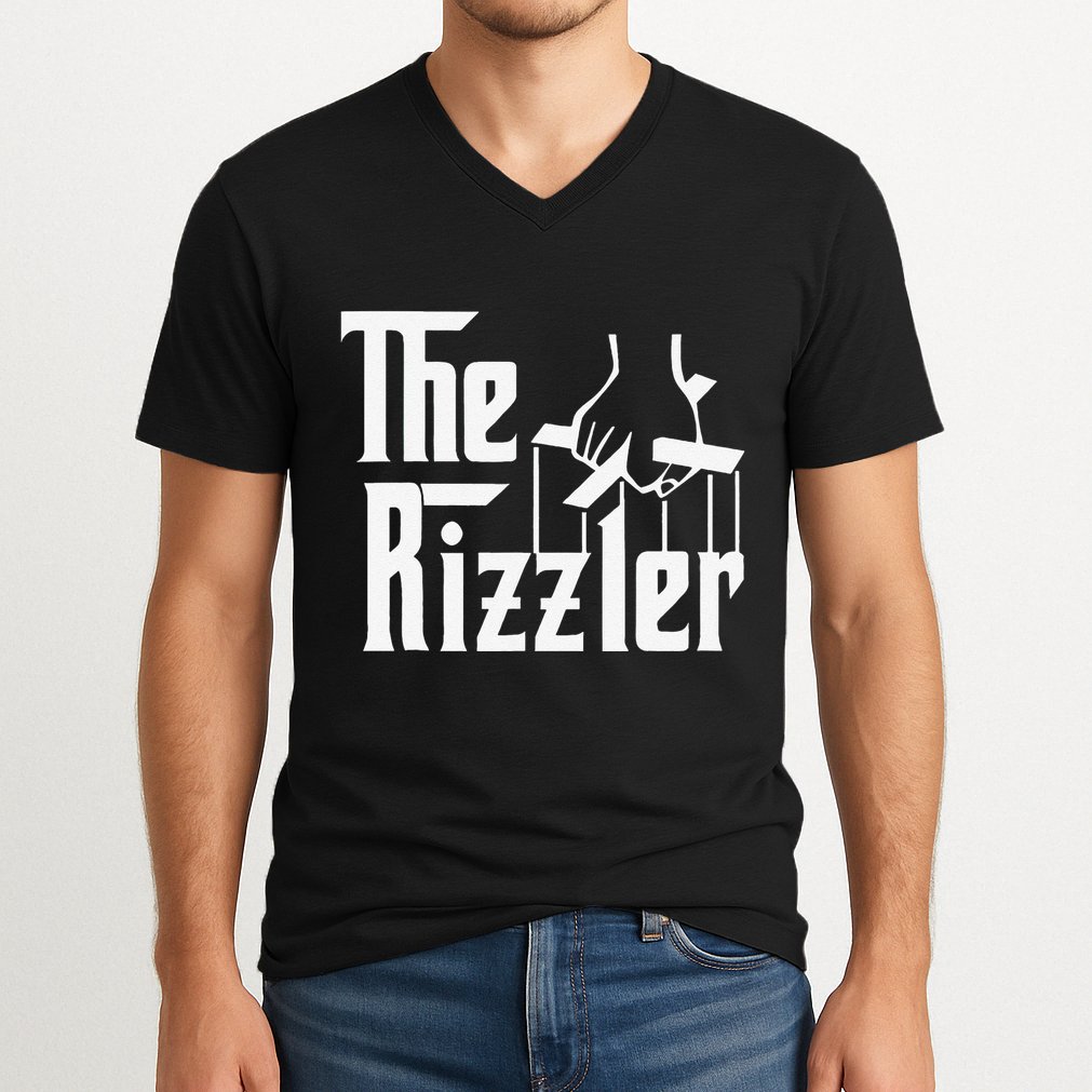 The Rizzler Gift Funny V-Neck T-Shirt