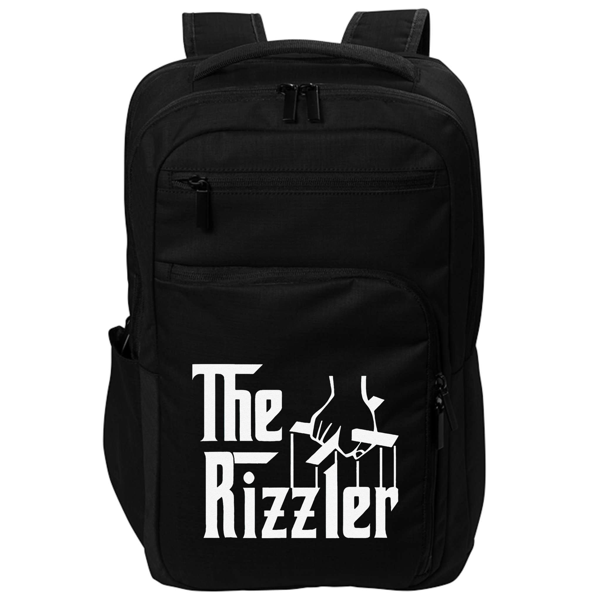 The Rizzler Gift Funny Impact Tech Backpack