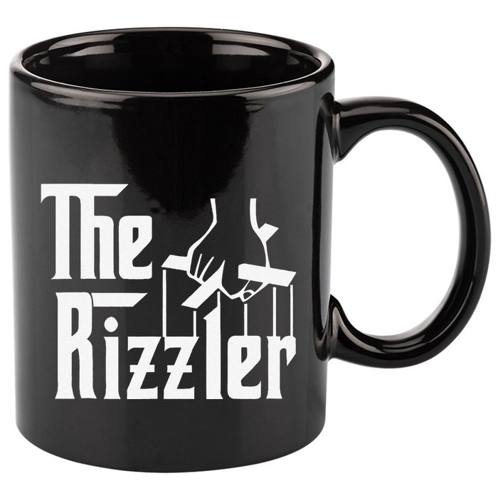 The Rizzler Gift Funny 11oz C Handle Ceramic Mug