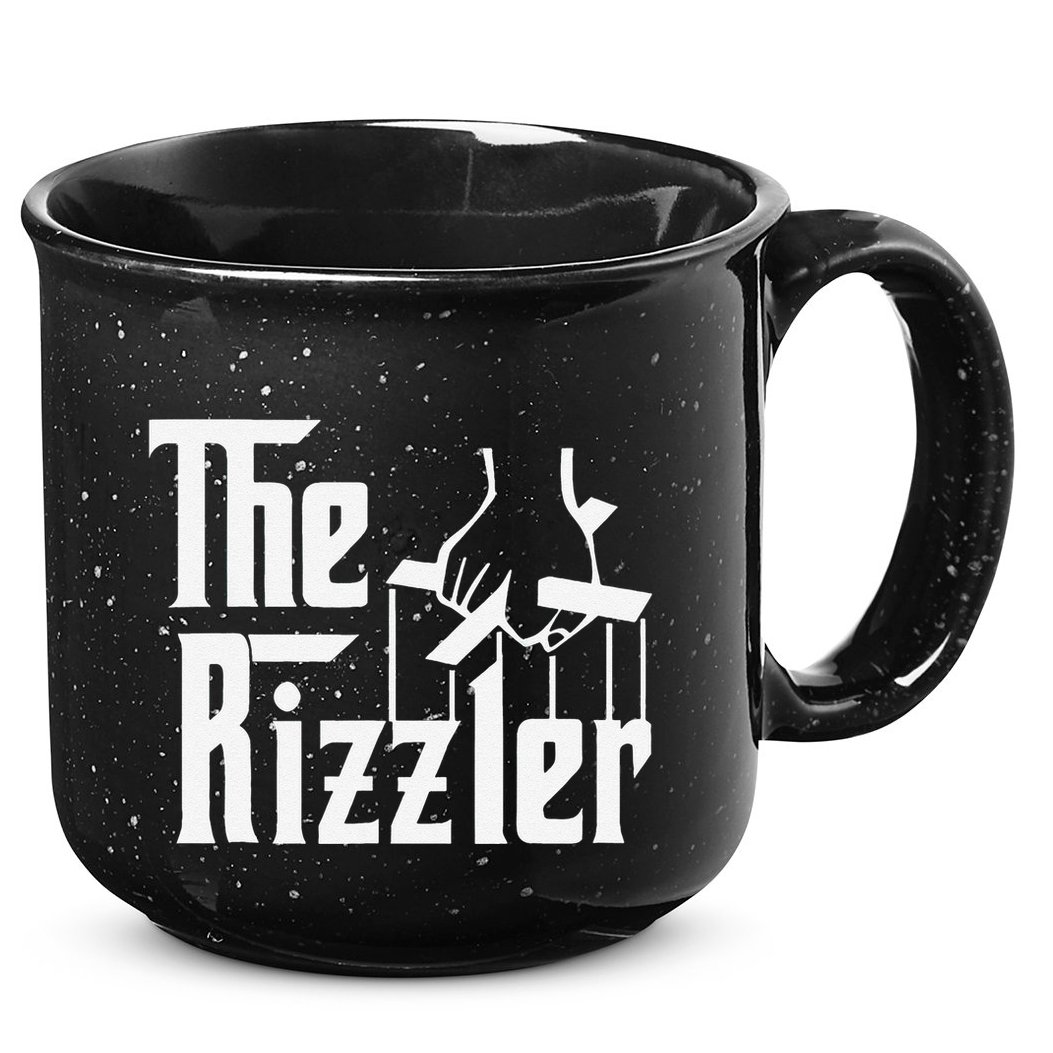 The Rizzler Gift Funny 15oz Campfire Ceramic Mug