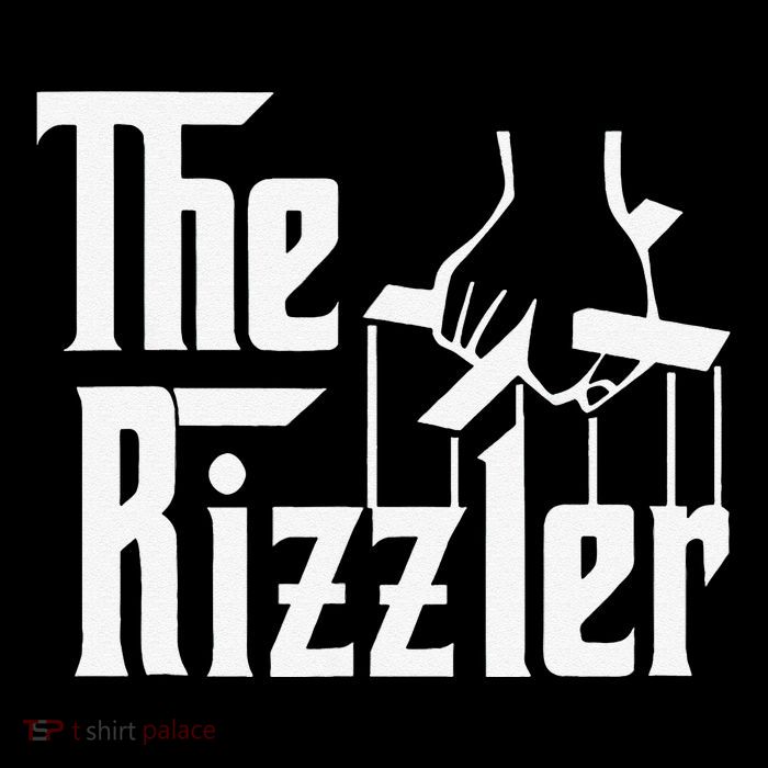 The Rizzler Gift Funny Women's V-Neck T-Shirt