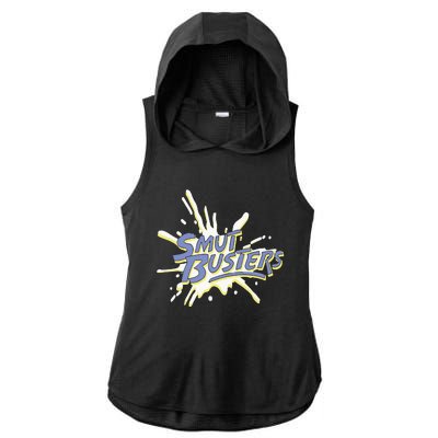 The Righteous Gemstones Smut Busters Ladies PosiCharge Tri-Blend Wicking Draft Hoodie Tank