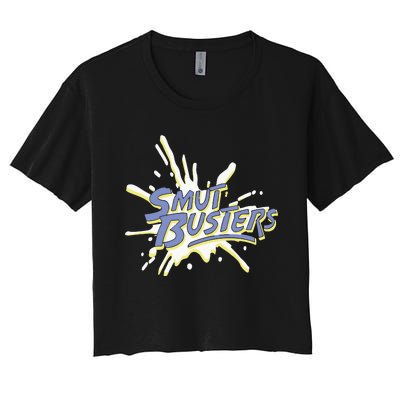 The Righteous Gemstones Smut Busters Women's Crop Top Tee