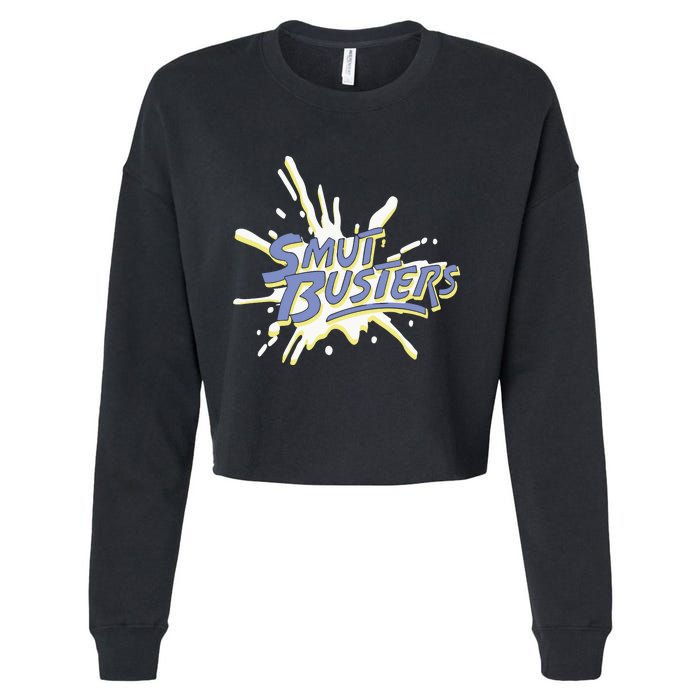 The Righteous Gemstones Smut Busters Cropped Pullover Crew