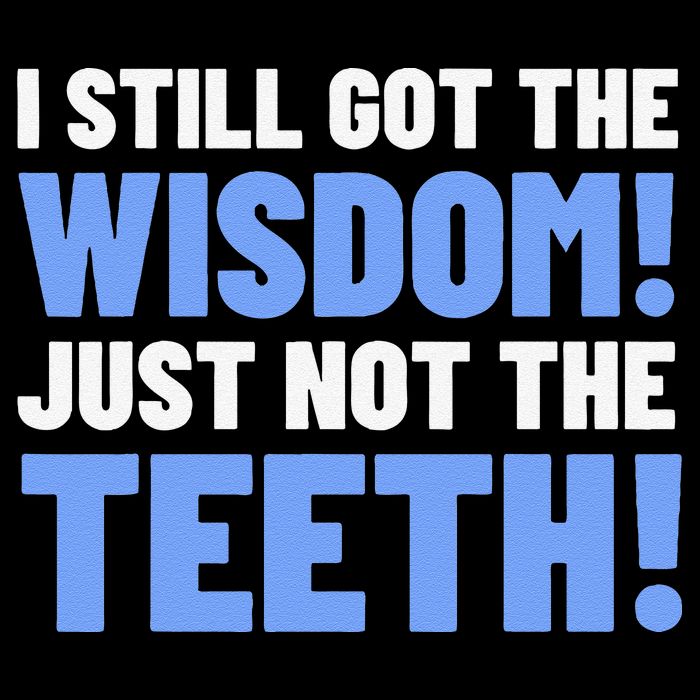 Tooth Removal Gifts & Funny Wisdom Teeth Long Sleeve Shirt