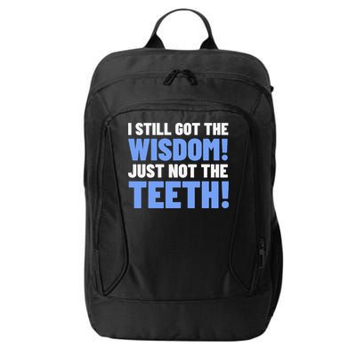 Tooth Removal Gifts & Funny Wisdom Teeth City Backpack