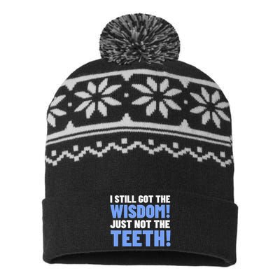 Tooth Removal Gifts & Funny Wisdom Teeth USA-Made Snowflake Beanie