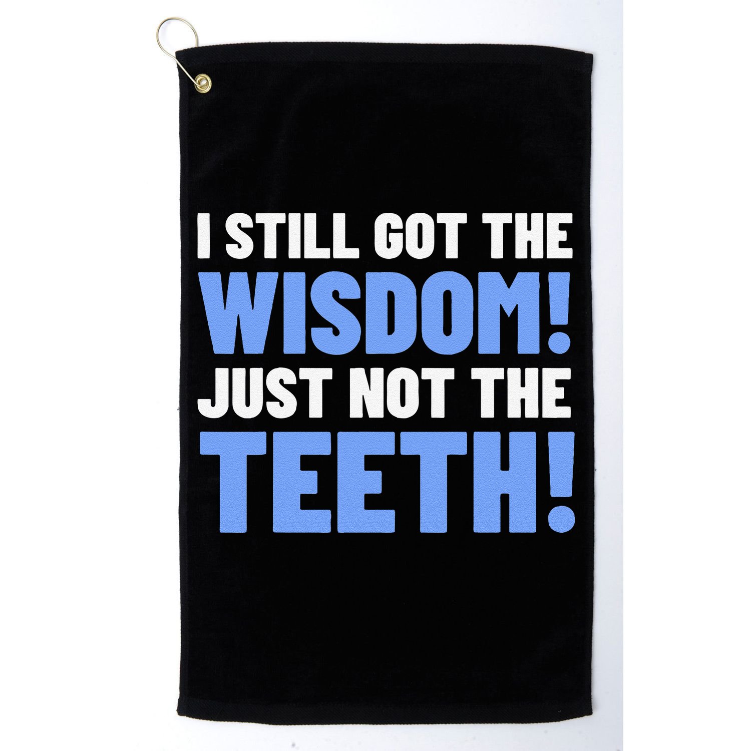 Tooth Removal Gifts & Funny Wisdom Teeth Golf Towel