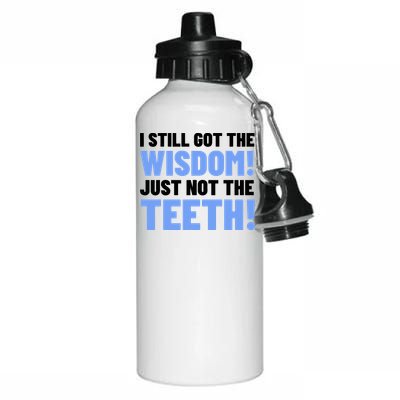 Tooth Removal Gifts & Funny Wisdom Teeth Aluminum Water Bottle 