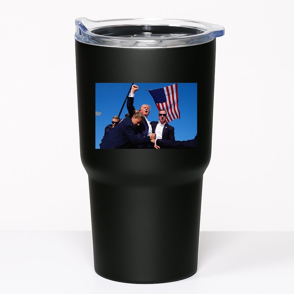 Trump Rally God Bless President Trump Tumbler