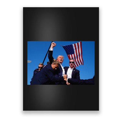 Trump Rally God Bless President Trump Poster