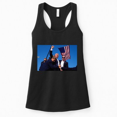 Trump Rally God Bless President Trump Womens Tank Top