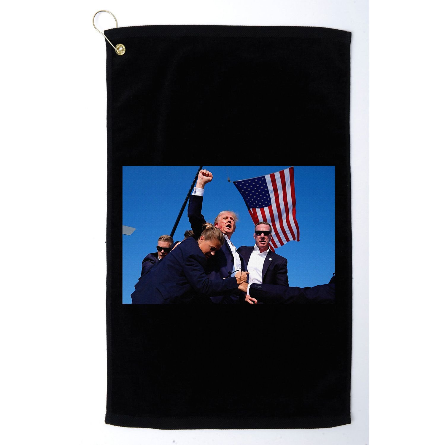 Trump Rally God Bless President Trump Golf Towel
