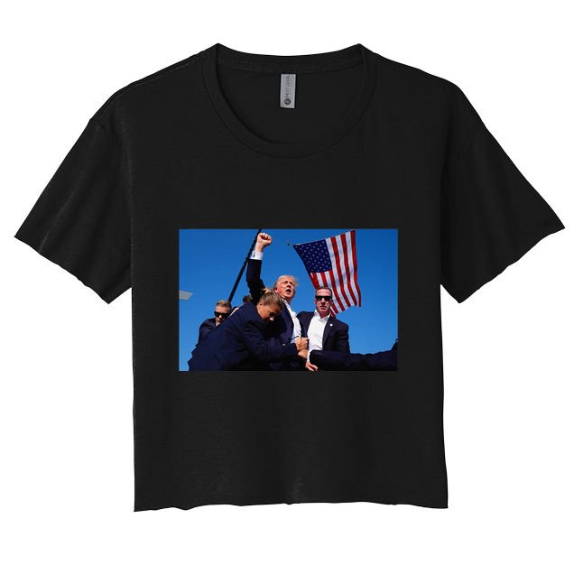 Trump Rally God Bless President Trump Crop Top