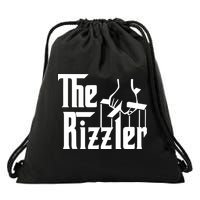 The Rizzler Godfather Drawstring Bag