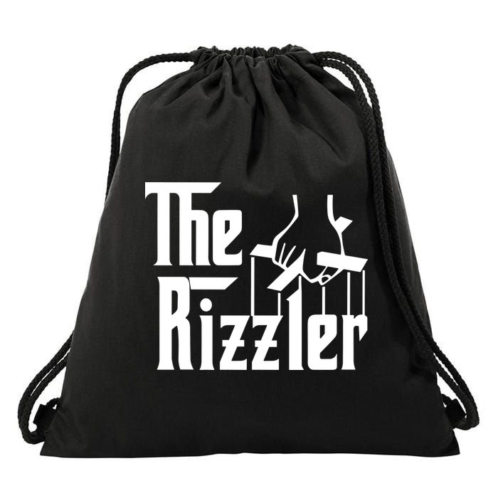 The Rizzler Godfather Drawstring Bag