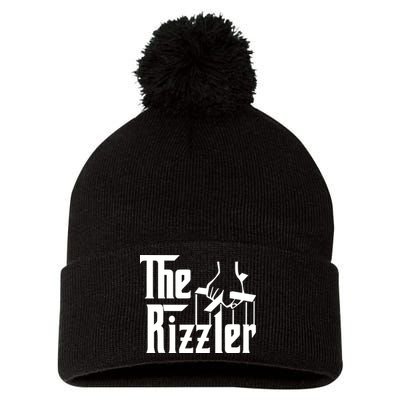 The Rizzler Godfather Pom Pom 12in Knit Beanie