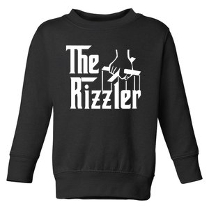 The Rizzler Godfather Toddler Sweatshirt