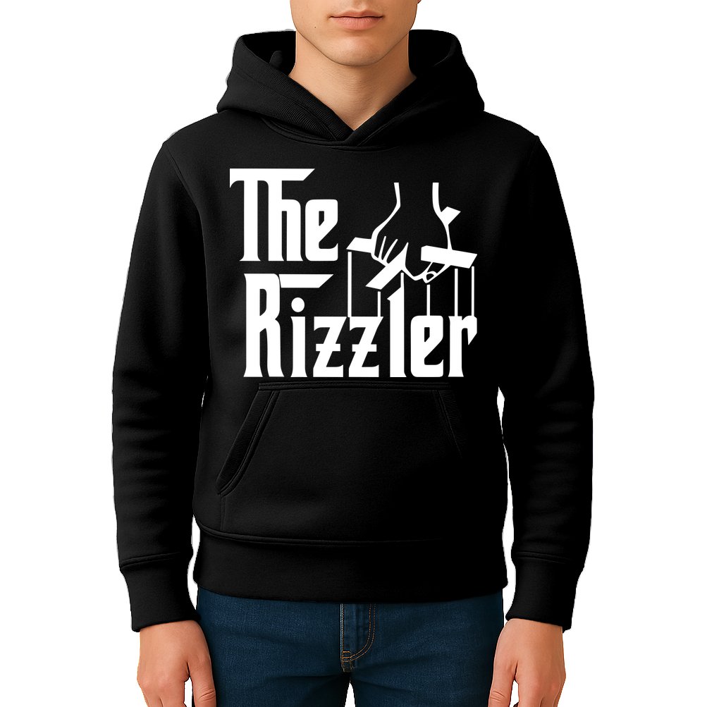 The Rizzler Godfather Kids Hoodie
