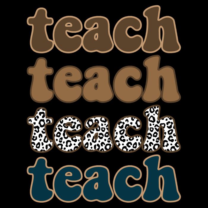 Teach Retro Gift For Teacher City Backpack
