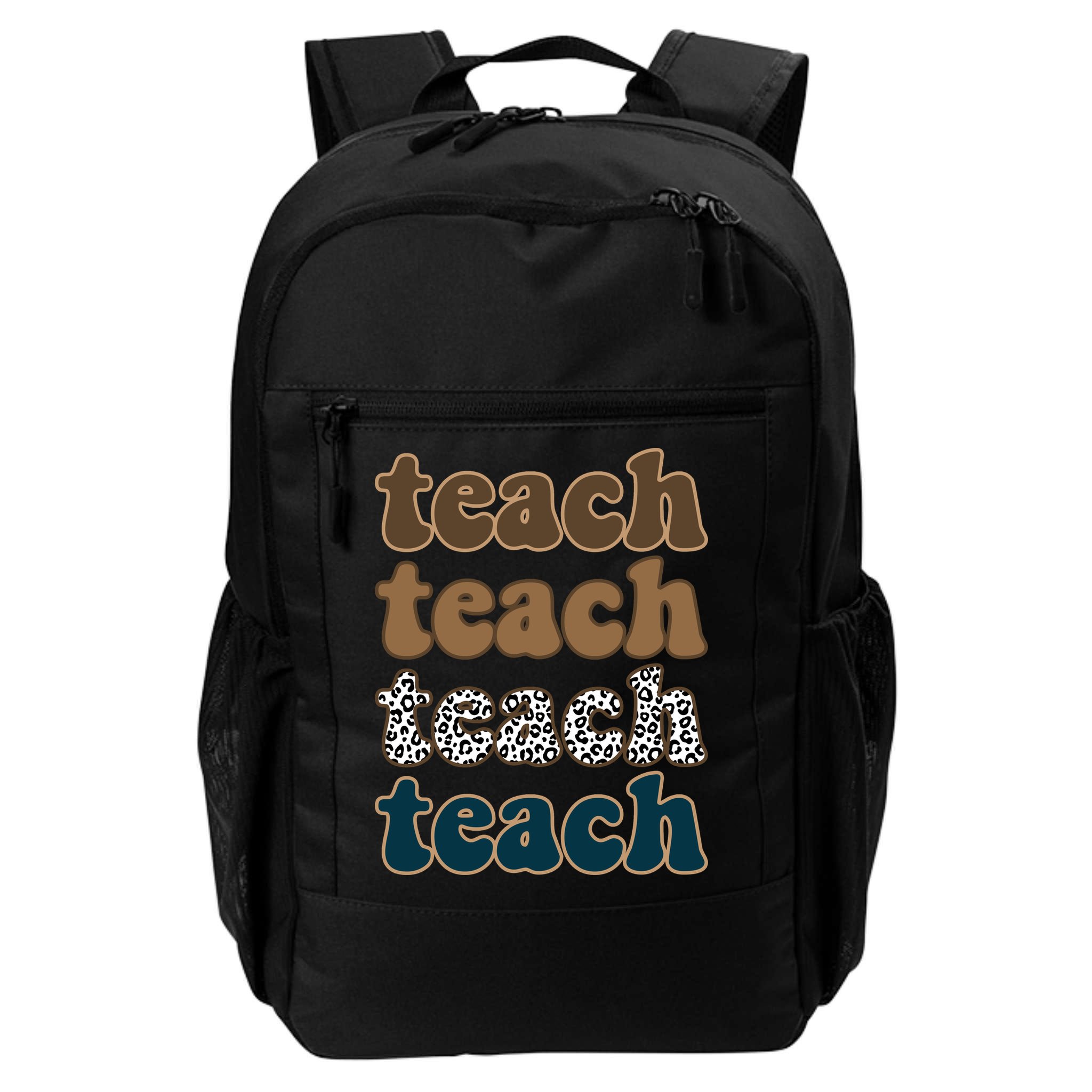 Teach Retro Gift For Teacher Backpack