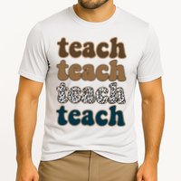 Teach Retro Gift For Teacher Cooling Performance Crew T-Shirt