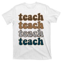 Teach Retro Gift For Teacher T-Shirt