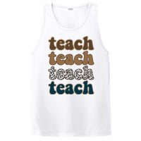 Teach Retro Gift For Teacher PosiCharge Competitor Tank