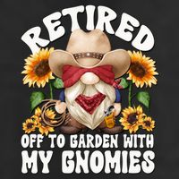 Texas Retiret Gnome Dad For Cow Lover Retired Grandpa Gift Adult Drive Performance Visor