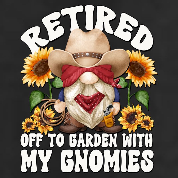 Texas Retiret Gnome Dad For Cow Lover Retired Grandpa Gift Adult Drive Performance Visor
