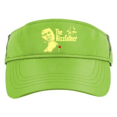 The Rizzler Godfather Funny Meme Adult Drive Performance Visor