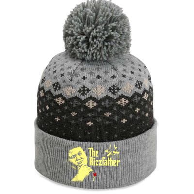 The Rizzler Godfather Funny Meme The Baniff Cuffed Pom Beanie