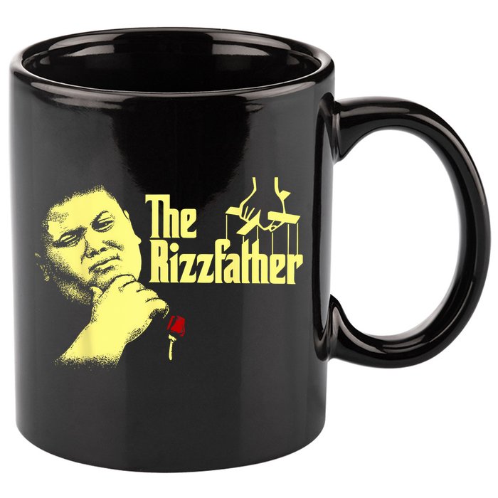 The Rizzler Godfather Funny Meme 11oz C Handle Ceramic Mug