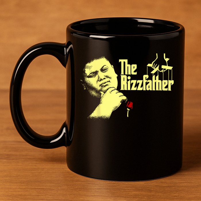 The Rizzler Godfather Funny Meme 11oz C Handle Ceramic Mug