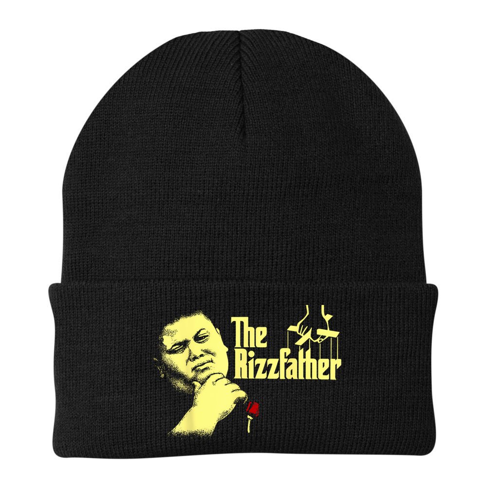 The Rizzler Godfather Funny Meme Beanie