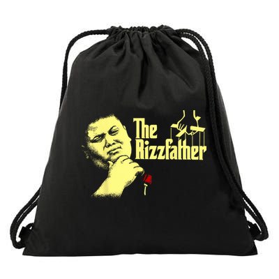 The Rizzler Godfather Funny Meme Drawstring Bag