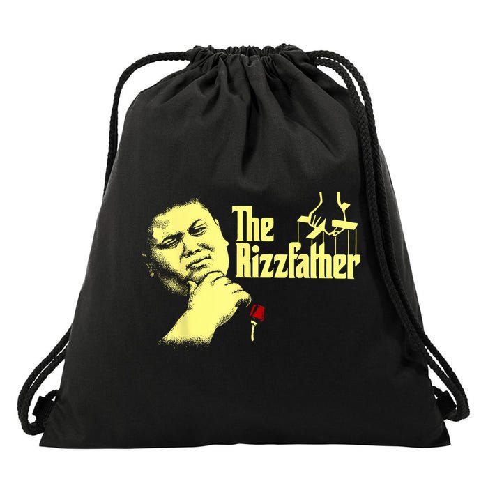 The Rizzler Godfather Funny Meme Drawstring Bag