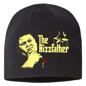 The Rizzler Godfather Funny Meme Sustainable Beanie