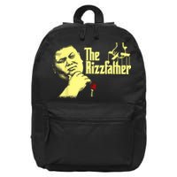The Rizzler Godfather Funny Meme 16 in Basic Backpack