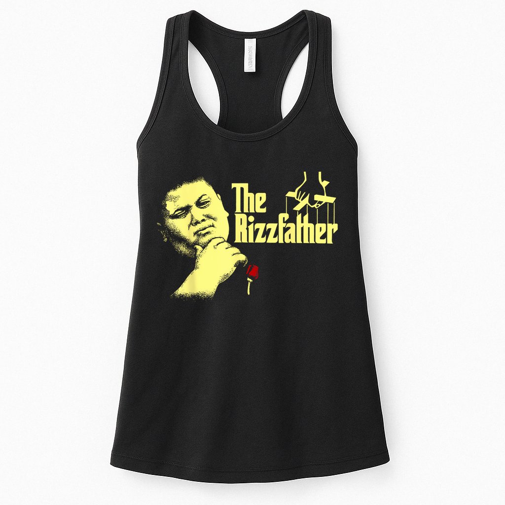 The Rizzler Godfather Funny Meme Womens Tank Top