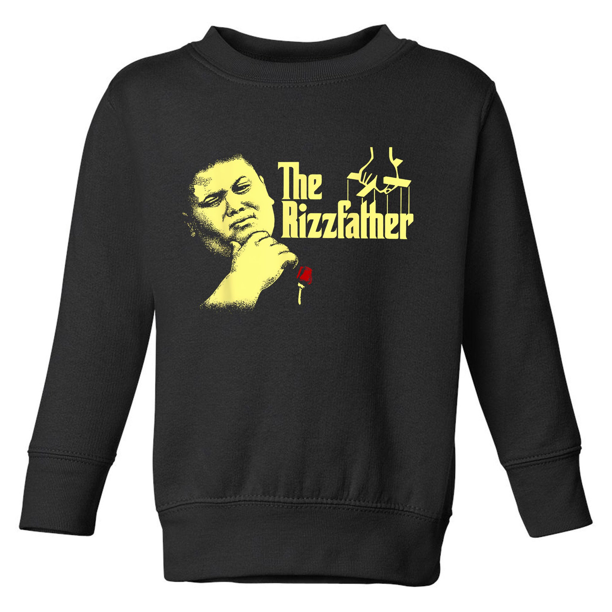 The Rizzler Godfather Funny Meme Toddler Sweatshirt