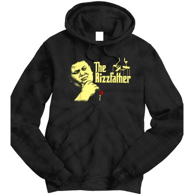 The Rizzler Godfather Funny Meme Tie Dye Hoodie