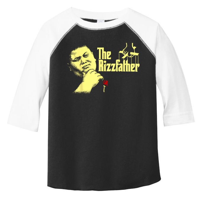 The Rizzler Godfather Funny Meme Toddler Fine Jersey T-Shirt