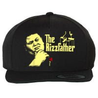 The Rizzler Godfather Funny Meme Wool Snapback Cap