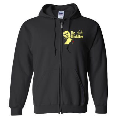 The Rizzler Godfather Funny Meme Full Zip Hoodie