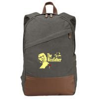 The Rizzler Godfather Funny Meme Cotton Canvas Backpack