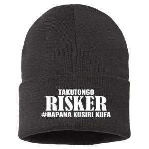 Takutongo Risker Hapana Kusiri Kufa Sustainable Knit Beanie