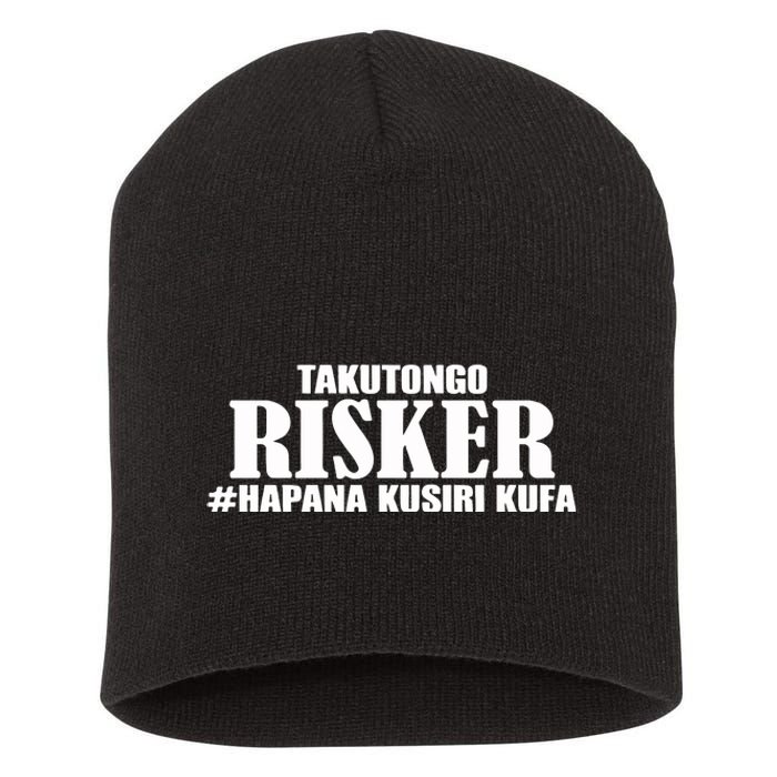 Takutongo Risker Hapana Kusiri Kufa Short Acrylic Beanie